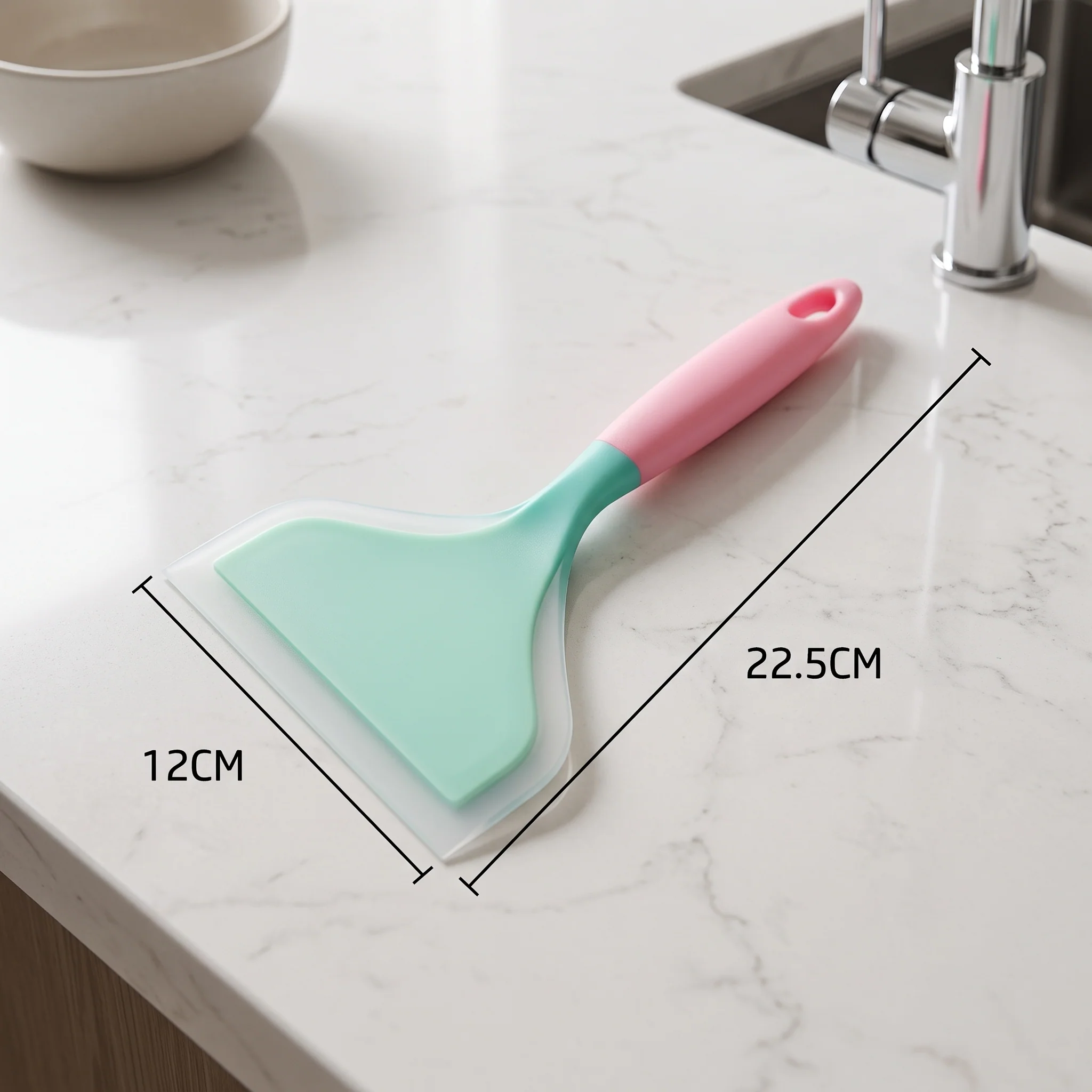 3-Piece Silicone Spatula Set | Non-Stick Heat-Resistant Kitchen Turner Set - Image 3