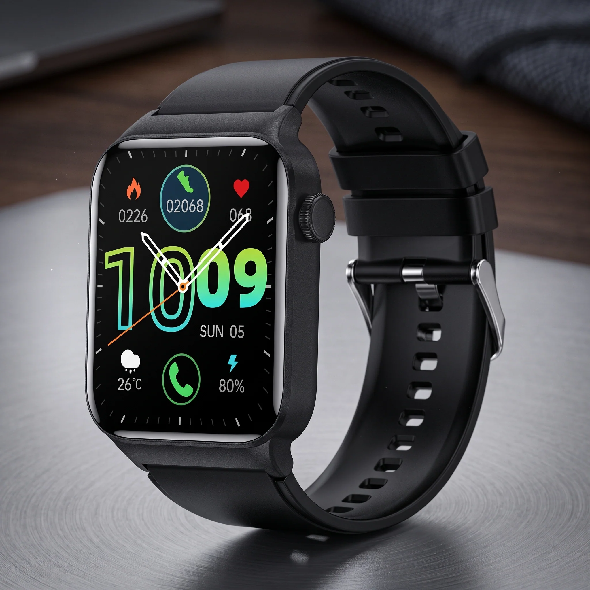 E22 Smart Watch – HD Bluetooth Calling Smartwatch with Heart Rate, Fitness Tracking - Image 3