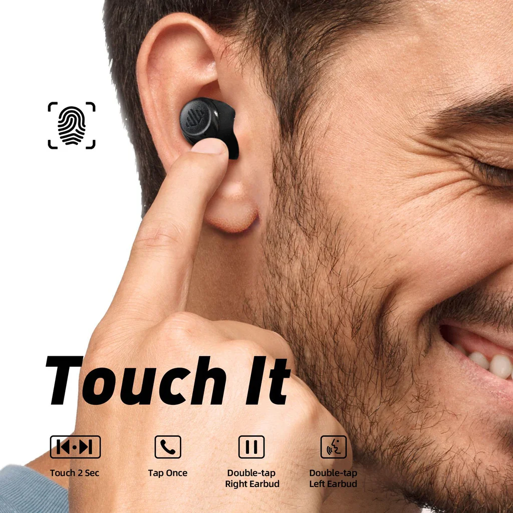 Enacfire F1 Wireless Earbuds with 2600mAh Power Bank - Image 5