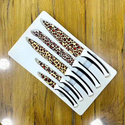 Fissman 5 Pcs Kitchen Knife Set - Sharp, Durable & Stainless Steel - Image 2