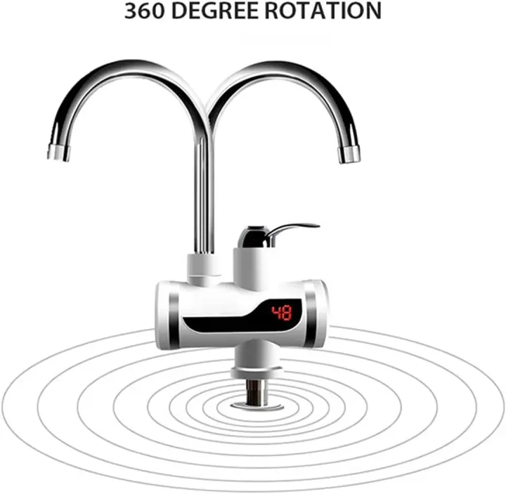 Instant Hot Water Tap Electric Geyser for Bathroom or Kitchen Basin - Image 5