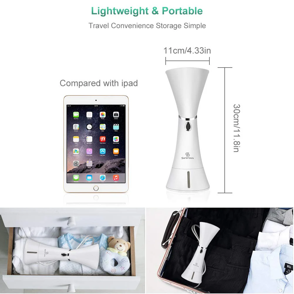 Sararoom Handheld Garment Steamer With 320ml Capacity - Image 6