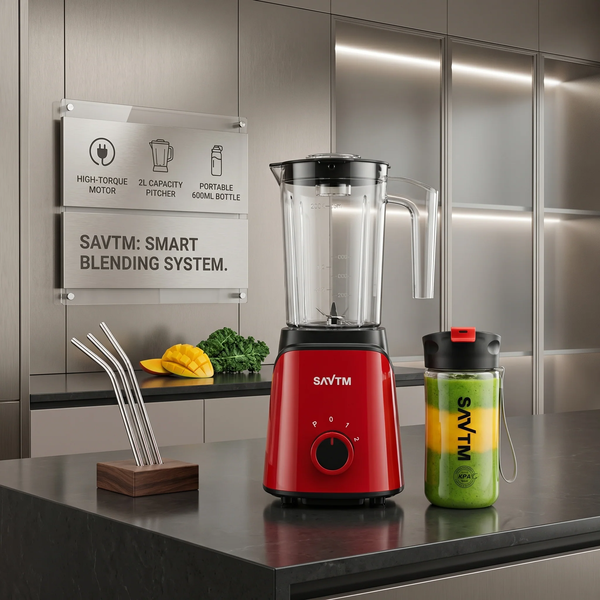 SAVTM Vacuum Juicer Blender - Image 3