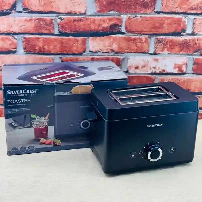 Silver Crest 2-Slice Bread Toaster