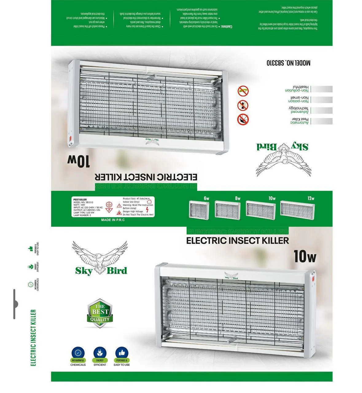 Sky Bird Insect Killer 10W - Image 3